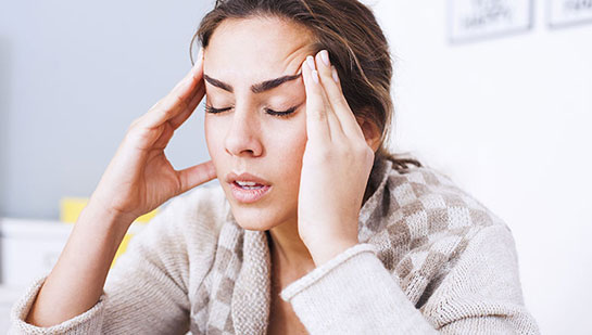 Headache relief from chiropractic in Louisville